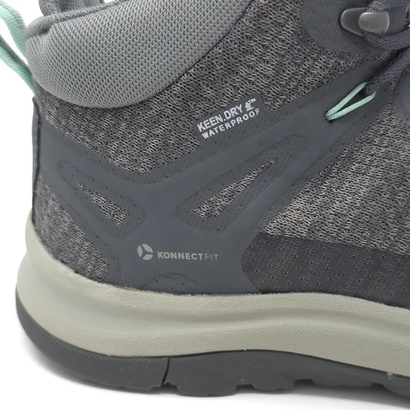 KEEN Terradora II Waterproof Hiking Shoes Steel Grey - Picture 9 of 11